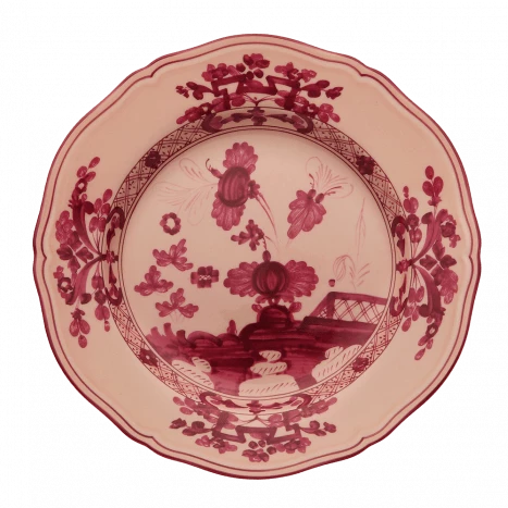 Richard Ginori 1735 Oriente Italiano Dinner Plate, Vermiglio Live 1 Richard Ginori 1735 Oriente Italiano Dinner Plate, Vermiglio Live