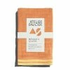 ATELIER SAUCIER Creamsicle Linen Napkins, Set Of 4