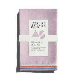 ATELIER SAUCIER The Palm Springs Napkin, Set Of 4