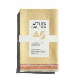 ATELIER SAUCIER Napkins The Santa Fe Napkin, Set Of 4