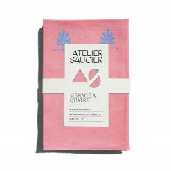 ATELIER SAUCIER The Art Deco Napkin Set, Set Of 4