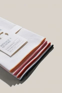 Atelier Saucier Live Rainbow Twill Napkins, Set Of 4