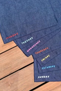 Atelier Saucier Lunch Box Linens, Set Of 7 Live