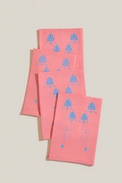 ATELIER SAUCIER The Art Deco Napkin Set, Set Of 4