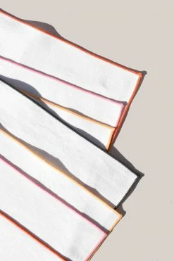 Atelier Saucier Live Rainbow Twill Napkins, Set Of 4