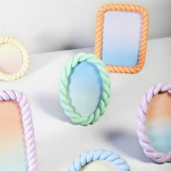 Only On The Avenue Braid Photo Frame, Oval Mint