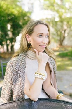 M Donohue Collection Wear Riley Tortoise Earrings