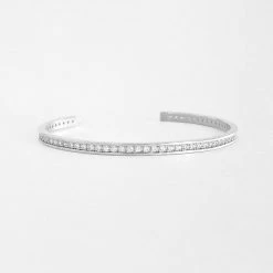 THATCH Goldie Pavé Cuff Bracelet Wear