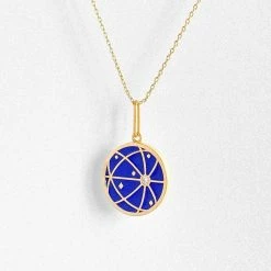 THATCH Atlas Necklace W. Enamel Wear