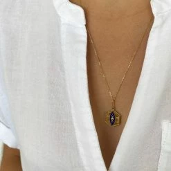 THATCH Divine Feminine Necklace W. Enamel