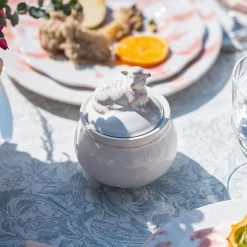 Juliska Clever Creatures Henri - Lamb Lidded Jar