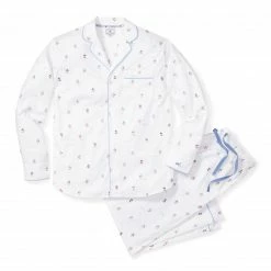 Petite Plume Men's Bateau Pajama Set Wear
