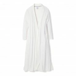 Petite Plume Wear Luxe Pima Cotton White Duster
