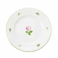 Augarten Porcelain Dinnerware Dessert Plate, 20 Cm, Viennese Rose