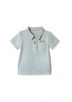 Baybala Beau Polo In Sea Cliff Blue