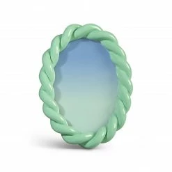 Only On The Avenue Braid Photo Frame, Oval Mint