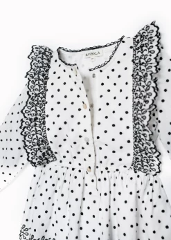 Baybala Vivi Dress In Tuxedo