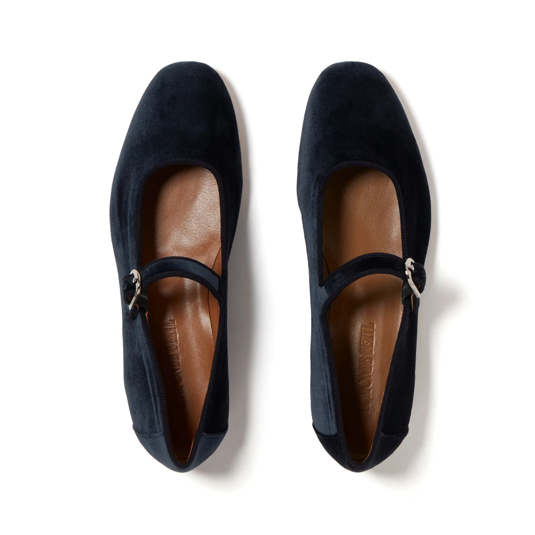 Le Monde Béryl Wear Mary Jane Velvet 4 Le Monde Béryl Wear Mary Jane Velvet