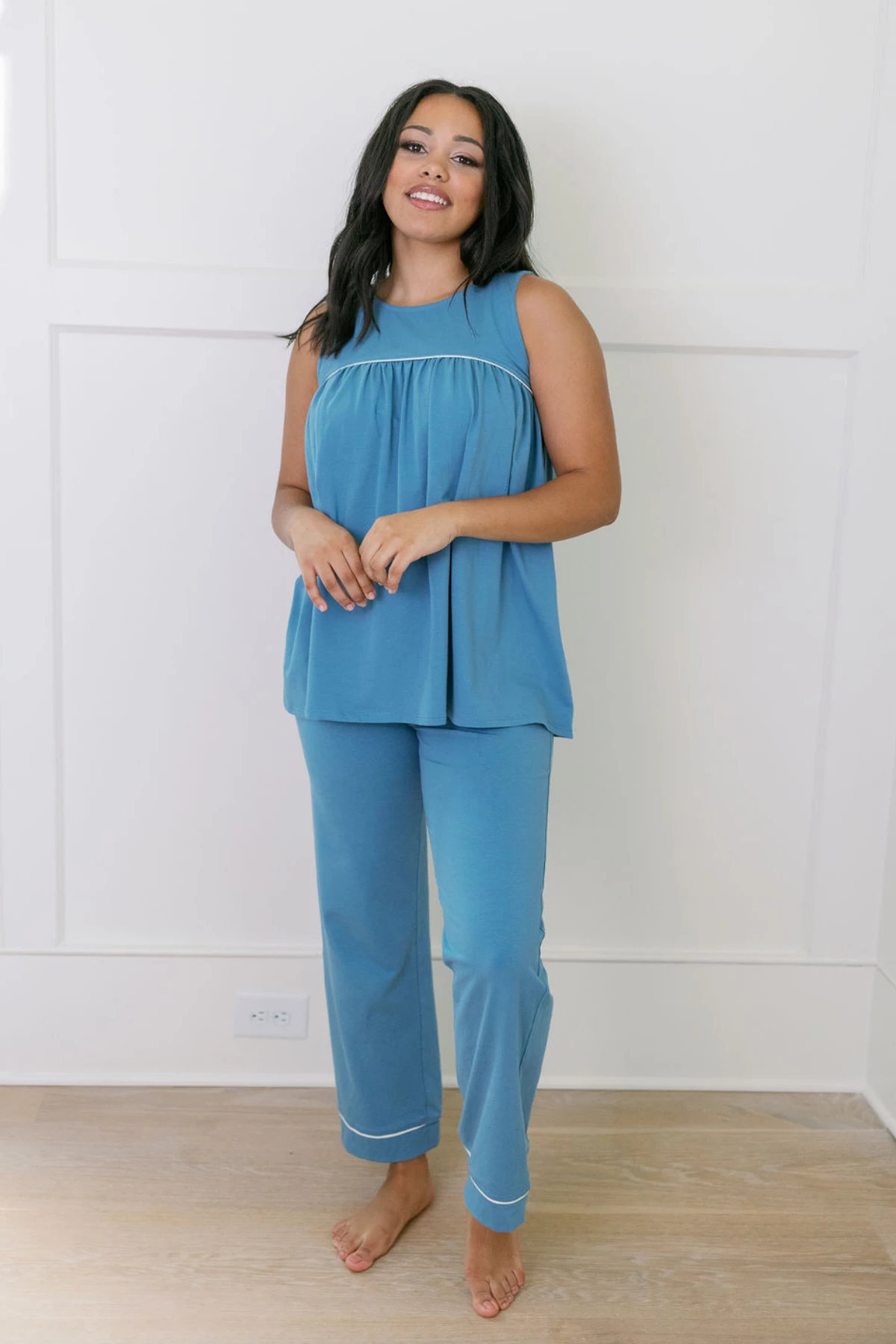 Beverly Drive Tank Blouse + Pants Set, Soothe 3 Beverly Drive Tank Blouse + Pants Set, Soothe