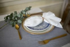 Madame De La Maison Linen Napkins (Set Of 4), Mont Blanc Live