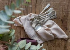 Madame De La Maison Linen Napkins (Set Of 4), Sable 7 Madame De La Maison Linen Napkins (Set Of 4), Sable