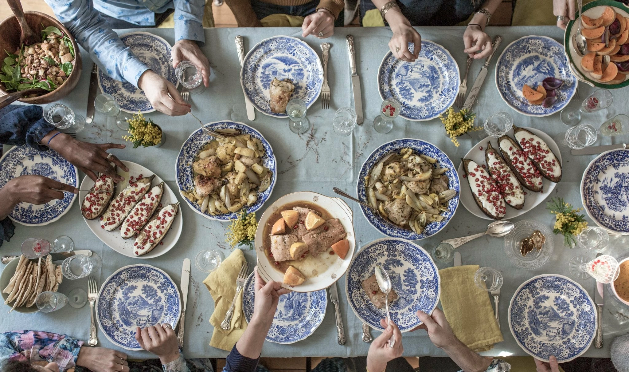 Madame De La Maison Live Thyme Linen Tablecloth 170 X 250 3 Madame De La Maison Live Thyme Linen Tablecloth 170 X 250