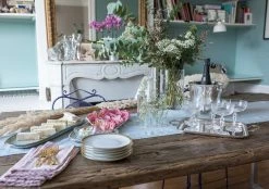 Madame De La Maison Thyme Linen Runner