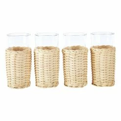 Amanda Lindroth Rattan Wrapped Ice Tea Cup Live 8 Amanda Lindroth Rattan Wrapped Ice Tea Cup Live