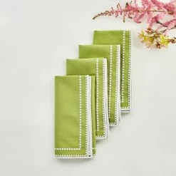 Maison Margaux Margaux Sage Napkin - Set Of 4 Live