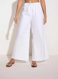Faithfull The Brand Solano Pants, Plain White Wear 6 Faithfull The Brand Solano Pants, Plain White Wear