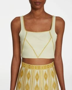 EMPORIO SIRENUSE Cinderella Aztec Top, Sunny Lime Wear 6 EMPORIO SIRENUSE Cinderella Aztec Top, Sunny Lime Wear