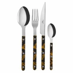 Sabre France Bistro Flatware, Tortoise