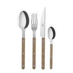 Sabre France Bistro Flatware Set, Teak Live