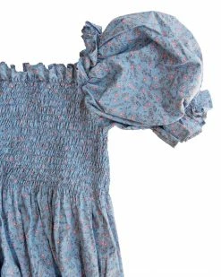 Ann + Reeves WEAR Mini Dress, Blue Liberty Print