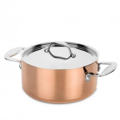 Mepra Casserole 20cm Toscana With Lid Dinnerware