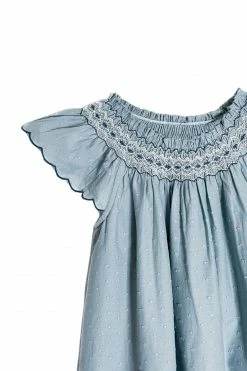 Baybala Daisy Dress In Pearl Blue