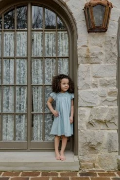 Baybala Daisy Dress In Pearl Blue