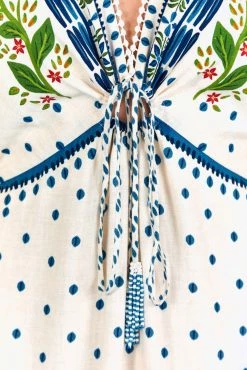 Farm Rio Maxi Dress, Off-White Macaw Flight Wear