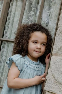 Baybala Daisy Dress In Pearl Blue