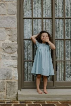 Baybala Daisy Dress In Pearl Blue