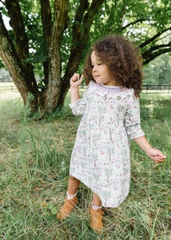 Baybala Bethy Dress In Woodland Print