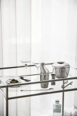Georg Jensen Sky Ice Bucket And Tong