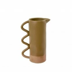 Only On The Avenue Wavy Pitcher, Olive Under $200