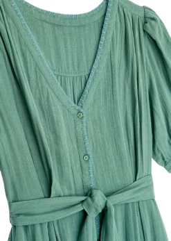 Baybala Blaire Dress In Hedge Green