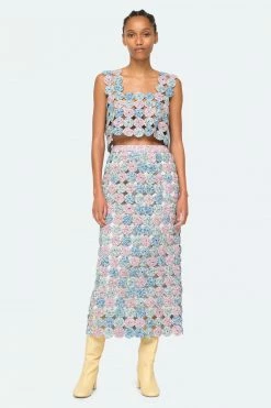 Sea NY Ida Long Skirt, Multi Wear