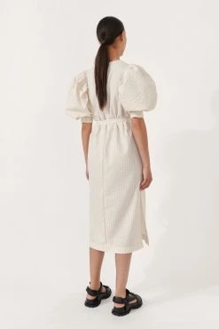 Baum Und Pferdgarten Alya Dress, White Creme Stripe Wear