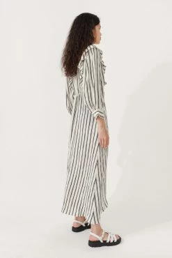 Baum Und Pferdgarten Alona Dress, Black Stripe