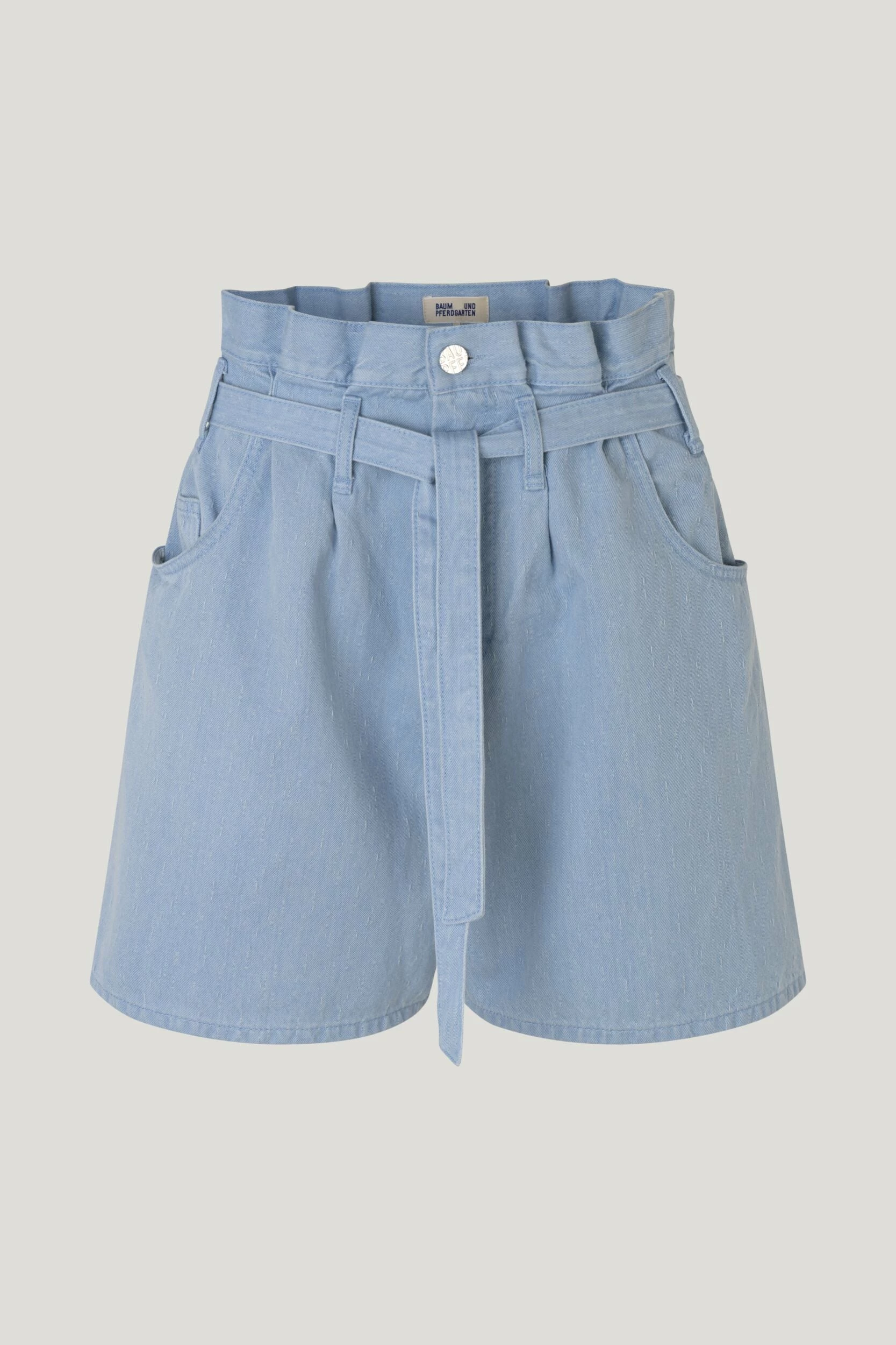 Baum Und Pferdgarten Wear Nina Shorts, Bleach Blue 3 Baum Und Pferdgarten Wear Nina Shorts, Bleach Blue