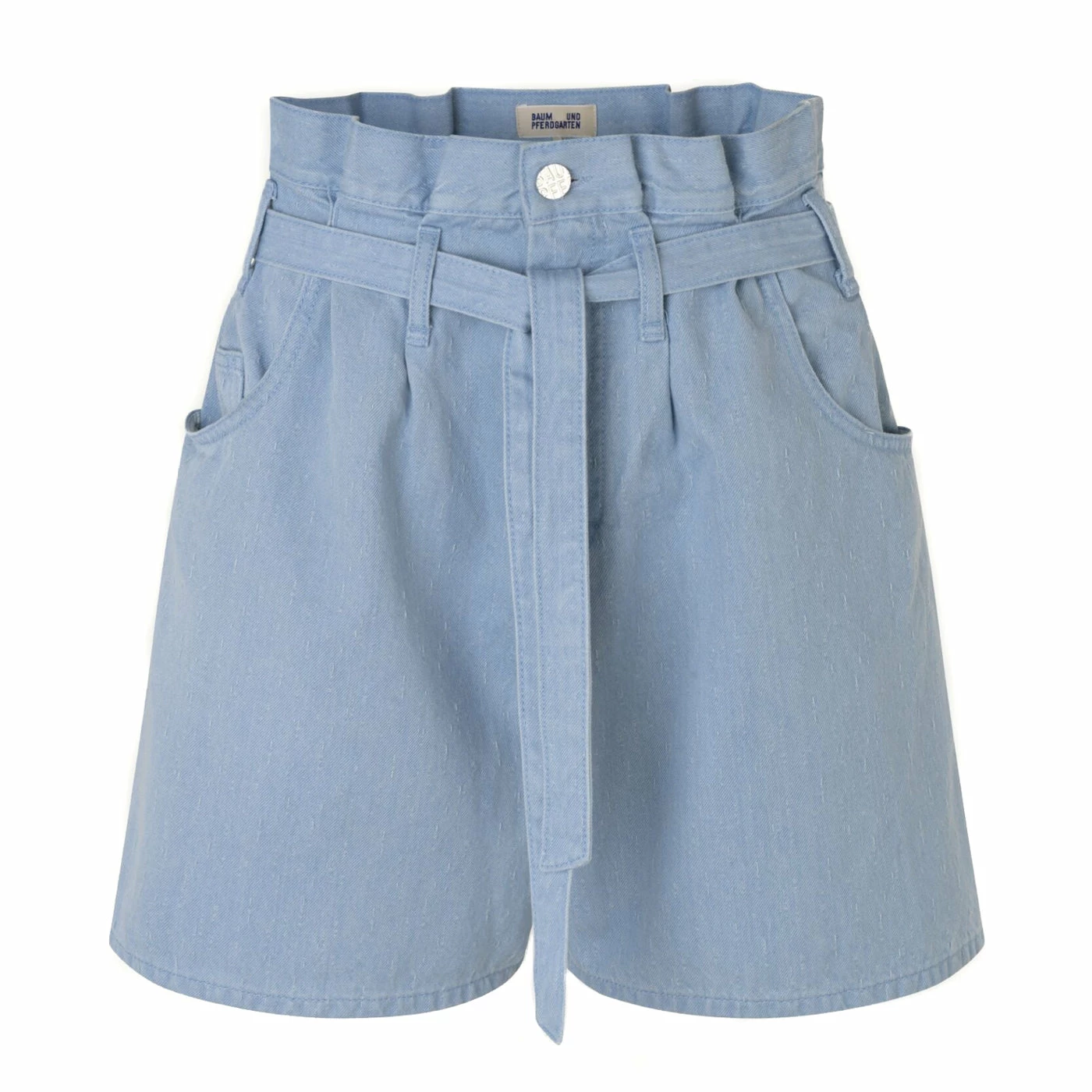 Baum Und Pferdgarten Wear Nina Shorts, Bleach Blue 1 Baum Und Pferdgarten Wear Nina Shorts, Bleach Blue