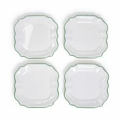 Only On The Avenue Garden Soiree Accent Plate, Green